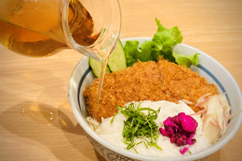 冷やしカツ丼